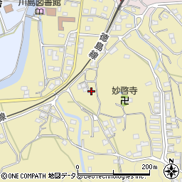 徳島県吉野川市川島町桑村749-2周辺の地図