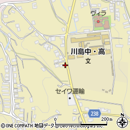 徳島県吉野川市川島町桑村473周辺の地図