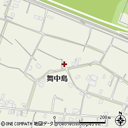 徳島県美馬市穴吹町三島舞中島525-8周辺の地図