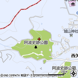 徳島県徳島市国府町西矢野周辺の地図