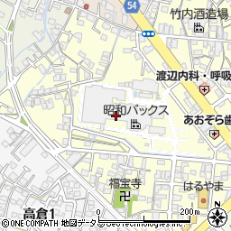 山口県経済連園芸資材加工事務所周辺の地図