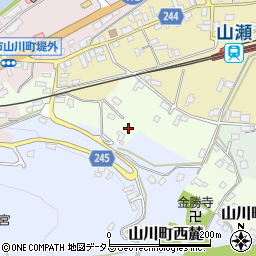 徳島県吉野川市山川町山路139周辺の地図