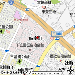 山口県周南市岐南町5-15周辺の地図