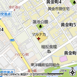 マルナカ今治松本店周辺の地図