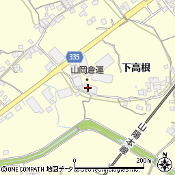 山口県山口市江崎下高根2911周辺の地図