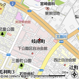 山口県周南市岐南町5-14周辺の地図