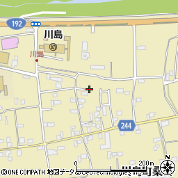 徳島県吉野川市川島町桑村2443-2周辺の地図