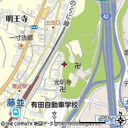 和歌山県有田郡有田川町明王寺173周辺の地図