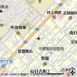 久保商店　常盤町店周辺の地図