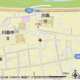 徳島県吉野川市川島町桑村2501周辺の地図