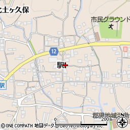 徳島県美馬市美馬町駅19周辺の地図