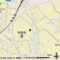 徳島県吉野川市川島町桑村778周辺の地図