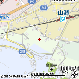 徳島県吉野川市山川町山路134周辺の地図