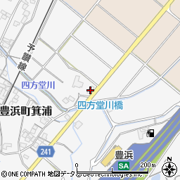 香川県観音寺市豊浜町箕浦2283周辺の地図