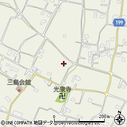 徳島県美馬市穴吹町三島舞中島1398-2周辺の地図