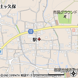 徳島県美馬市美馬町駅20周辺の地図