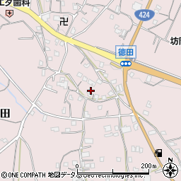和歌山県有田郡有田川町徳田756周辺の地図