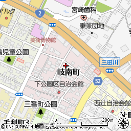 山口県周南市岐南町5-12周辺の地図