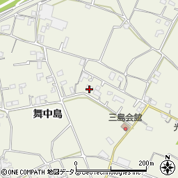 徳島県美馬市穴吹町三島舞中島1425-3周辺の地図