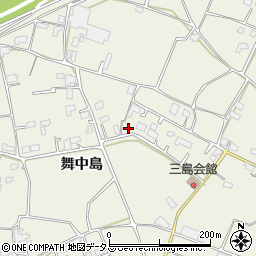 徳島県美馬市穴吹町三島舞中島1424周辺の地図