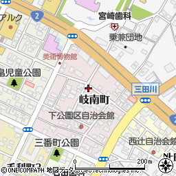 山口県周南市岐南町5-11周辺の地図