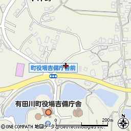 セブンイレブン有田川町役場前店周辺の地図