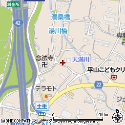 和歌山県有田郡有田川町天満265-1周辺の地図