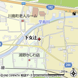 徳島県吉野川市川島町桑村2630周辺の地図