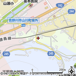 徳島県吉野川市山川町山路149周辺の地図