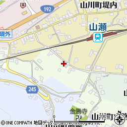 徳島県吉野川市山川町山路135周辺の地図