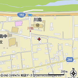 徳島県吉野川市川島町桑村2442周辺の地図