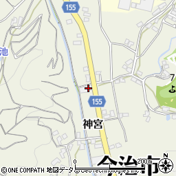 長野徳・タオル工場周辺の地図