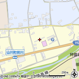 徳島県吉野川市山川町前川40周辺の地図