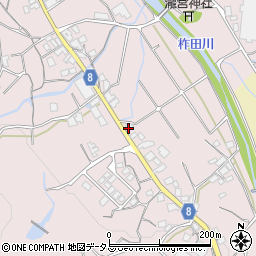 香川県観音寺市大野原町井関529周辺の地図