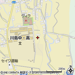 徳島県吉野川市川島町桑村377周辺の地図