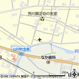 徳島県吉野川市山川町川田1388周辺の地図