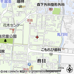 山口県防府市酢貝9周辺の地図