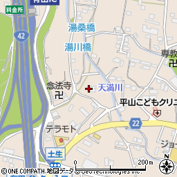 和歌山県有田郡有田川町天満270周辺の地図
