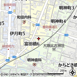 ブルーメ森井周辺の地図