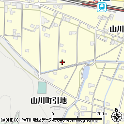 徳島県吉野川市山川町川田151周辺の地図