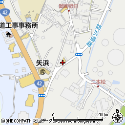 三重県尾鷲市矢濱周辺の地図