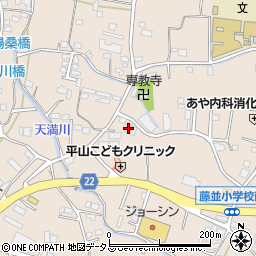 和歌山県有田郡有田川町天満347周辺の地図