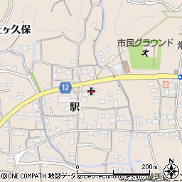 徳島県美馬市美馬町駅16-2周辺の地図