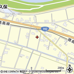 徳島県吉野川市山川町川田810周辺の地図