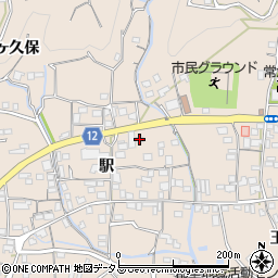 徳島県美馬市美馬町駅16周辺の地図