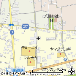 徳島県吉野川市山川町前川136周辺の地図