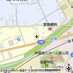 徳島県吉野川市山川町前川17周辺の地図