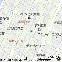 徳島県徳島市東沖洲2丁目33周辺の地図