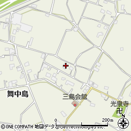 徳島県美馬市穴吹町三島舞中島1418周辺の地図