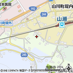 徳島県吉野川市山川町山路136周辺の地図